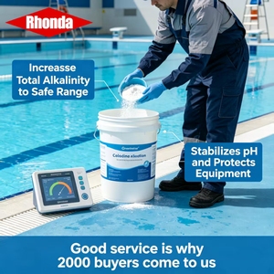 Bicarbonato de Sodio RHONDA 99% de Alta Pureza, Producto Químico <span class=keywords><strong>para</strong></span> Equilibrar el Agua de <span class=keywords><strong>Piscinas</strong></span>, Estabiliza el pH, Mejora el <span class=keywords><strong>Cloro</strong></span> - Product Image 3