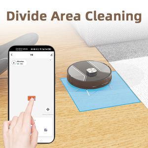 OEM thông minh tự làm trống Robot Máy hút bụi Alexa LDS điều hướng Laser Lập Bản Đồ thời gian thực Kết nối Wi-Fi bụi khô - Product Image 5