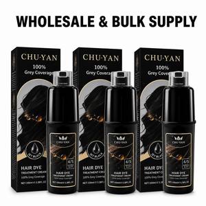 CHU·YAN Crema Colorante para el Cabello Estándar de 100 ml - Fórmula de Doble Agente de Tamaño Estándar para el Mercado Minorista - Product Image 1