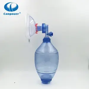 Réanimateur d'oxygène <span class=keywords><strong>portable</strong></span> <span class=keywords><strong>respiratoire</strong></span> Valve jetable sans latex Ambu Bag - Product Image 2