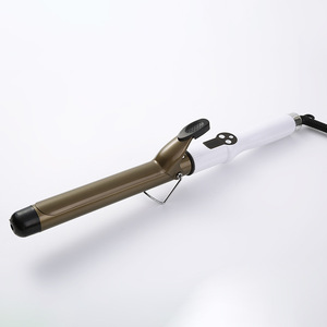 Fer à boucler professionnel Source-factory, double usage humide et sec, 10 réglages de température, revêtement en titane, pour boucles négatives - Product Image 2