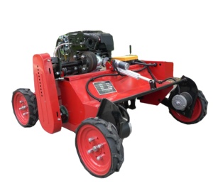 2024 New DZR Industrial 16HP Gasoline Robot Lawn Mower Cordless Grass <b>Cutter</b> Flail Mower Wheel Mowers DIY Low Price Manufacture - Product Image 1