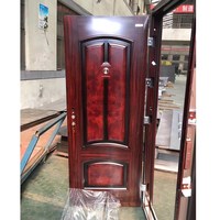 Portes intérieures turques en fer forgé, porte d'entrée en acier, Kenya, extérieur