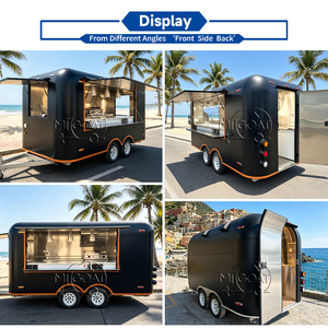 Nouveau design de camion de restauration BBQ, chariot à pizza, burgers, glaces, café, fabrication sur mesure de food-truck à vendre aux États-<span class=keywords><strong>Unis</strong></span>, nourriture turque - Product Image 2