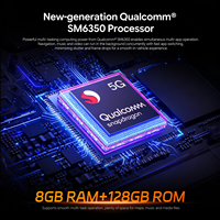 Boîte AI BMW 5G haut de gamme, chipset Qualcomm 6350, adaptateur sans fil CarPlay Android Auto, interface multimédia, Netflix YouTube, 8+128G