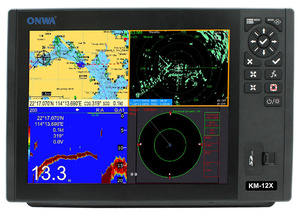 Panduan Peta Satelit <span class=keywords><strong>GPS</strong></span> Terintegrasi Kelautan ONWA, Pencegahan Tabrakan AIS, Detektor Ikan Radar Piston KM-12X/12C/12A - Product Image 2