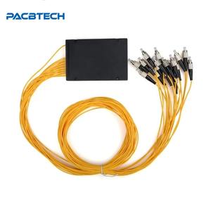 CCTV DVR <span class=keywords><strong>IPVS</strong></span> NVR Splitter 1x16 FC Fibra óptica PLC ABS Tipo de caja 2,0mm 1M FTTH FC/UPC 1:16 G657A1 Monomodo - Product Image 2