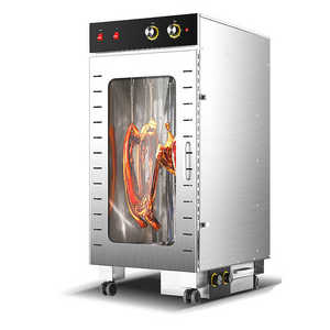 Deshidratador <span class=keywords><strong>de</strong></span> alimentos, máquina eléctrica para salchichas, bandejas <span class=keywords><strong>de</strong></span> acero inoxidable, Máquina secadora fresca para hierbas, frutas, verduras, aperitivos - Product Image 1