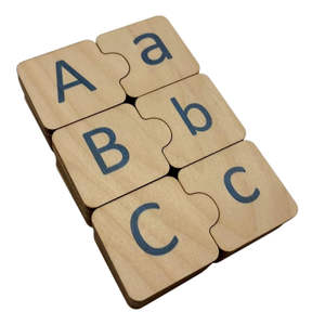 Jeu éducatif de puzzle Montessori en bois de bouleau de haute qualité, alphabet et chiffres, pour enfants, modèle rose MOT-0091, livraison rapide - Product Image 3