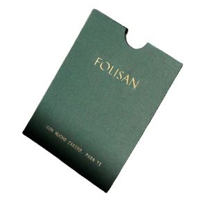 Sobre para Monedas con Logotipo de Empresa en Estampado Dorado sobre Papel Negro, Estilo Tradicional, para Tarjetas de Servicio - Product Image 2
