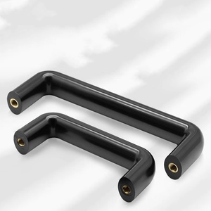 High Temperature Insulated Door Handle Hardware Fittings Internal Thread Wood Handle <b>for</b> Kitchen <b>Dresser</b> Bedroom Outdoor Use - Product Image 1