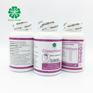 Personalizza il tuo Logo capsula di glutatione da 5000mg con pillole Anti-invecchiamento e collagene per lo sbiancamento della pelle glutation