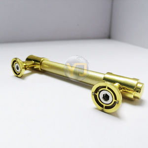 Cabinet Handles Gold Stainless Steel Cylindrical Modern Minimalist <b>Wardrobe</b> <b>Hardware</b> Durable - Product Image 2