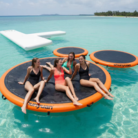 Plataforma Flotante Inflable Resistente al Agua, Hamaca Flotante para Fiestas en la Piscina, Plataforma Inflable de PVC Personalizada para Yates SHUNYUAN JL0229-53
