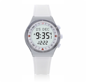 Relojes Deportivos de Plástico Negros WY-16 AL-FAJR, Resistentes al Agua, Digitales, con Azan, para Oraciones Musulmanas, Islámicas, Árabes - Product Image 3
