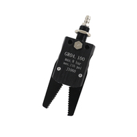 Pince pneumatique spéciale GR04 Mini avec corps en aluminium à roulement central, double action