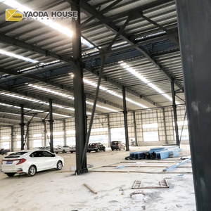 Nave Industrial de Acero de <span class=keywords><strong>10000</strong></span> Metros Cuadrados, Diseño Económico y Moderno de Estructura de Acero de un Solo Tramo, Almacén Ligero - Product Image 4