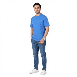 T-shirts unisexes à manches courtes, col rond, respirants, coupe classique, couleur personnalisée, impression à la demande, haute qualité, pour hommes - Product Image 1