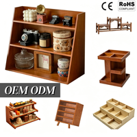Modèle de décoration miniature en bois de noyer noir simulé pour meuble de bureau, jouet décoratif