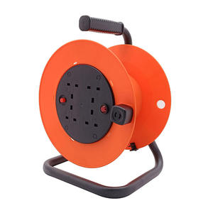 Câble d'extension SFE personnalisé avec prise EU 25/50M BS UK BRITISH, cordon en cuivre robuste 13A, <span class=keywords><strong>enrouleur</strong></span> de câble - Product Image 2