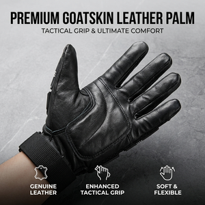 <span class=keywords><strong>Gants</strong></span> de moto en <span class=keywords><strong>cuir</strong></span> pleine main personnalisés pour hommes et femmes, hiver, protection des articulations, compatibles écran tactile, respirants, antidérapants - Product Image 3