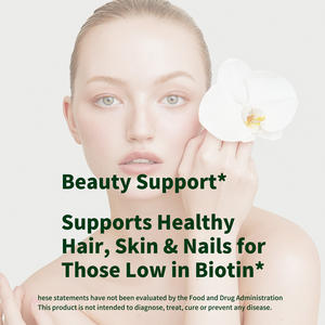 Tabletas de biotina de belleza a precio de fábrica que ayudan a convertir los alimentos en energía que proporciona energía saludable a las mujeres - Product Image 5