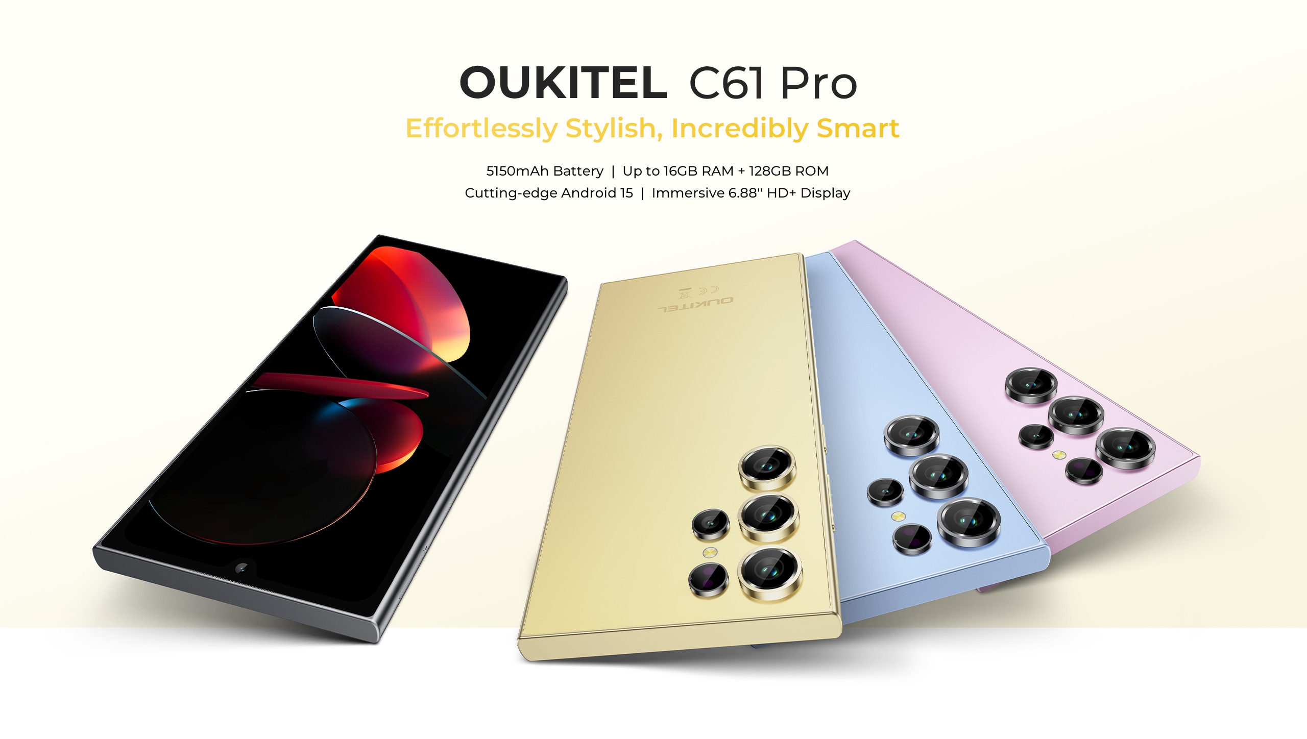 Oukitel 2025 C61 Pro - 6.88