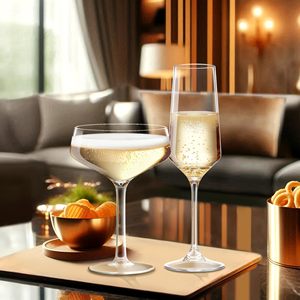 Bicchieri di <span class=keywords><strong>vino</strong></span> <span class=keywords><strong>in</strong></span> <span class=keywords><strong>plastica</strong></span> personalizzati da 8 once all'ingrosso <span class=keywords><strong>per</strong></span> la festa nuziale champagne flauti bicchieri - Product Image 3