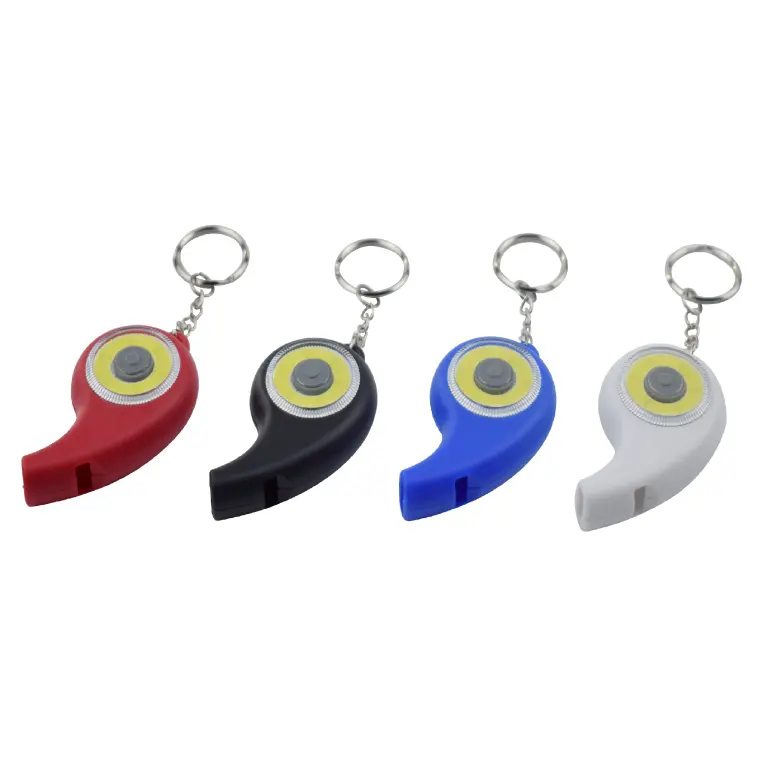 LED Mini COB Key Chain Light, Plastic Promotional Gift Key Ring Light with 3 modes