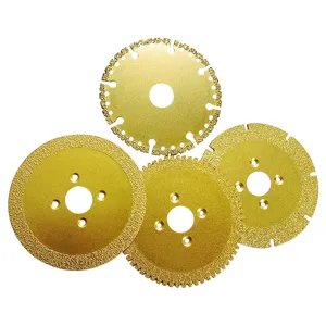 Chân Không Brazed Diamond Saw Blade Cho Thép Kim Loại Đá Gang Thép Cây Nhôm Tất Cả Mục Đích Phá Hủy Đĩa Cắt