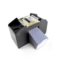 Mélangeur de cartes en plastique YH 4 en 1 pour table de Texas Hold'em, machine à mélanger les cartes de poker pour 4 jeux