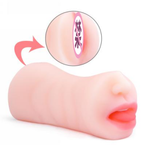 Draagbare Mannelijke Masturbatie Speelgoed Flexibele Levensechte Textuur Vrouwelijke Pop Voor Anaal & Vaginaal Gebruik - Product Image 2