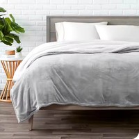Vente en gros de couvertures en polaire Sherpa 100% polyester Couverture de lit super douce extra chaude et épaisse 500GSM pour l'hiver
