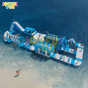 JOYFUL FUN Parc <span class=keywords><strong>aquatique</strong></span> gonflable extérieur de <span class=keywords><strong>parcours</strong></span> d'obstacles et d'escalade Parc <span class=keywords><strong>aquatique</strong></span> gonflable de vente chaude - Product Image 1