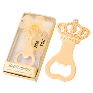 Tema da favola regali di raccolta di nozze di bomboniere apribottiglie Royal Crown per bomboniere per addio al nubilato - Product Image 1