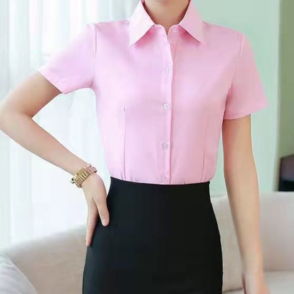 rose à manches courtes