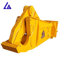 Cisaille rotative pour le démontage de voitures et la démolition industrielle avec une force de coupe élevée, cisaille hydraulique pour excavatrice PC200