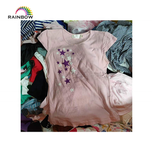 เสื้อผ้าเด็กมือสองเกรดเอ ฤดูร้อน น้ำหนัก 50 กก. 100 กก.  แบบมัดเป็นก้อน  สินค้าวินเทจจากจีน - Product Image 4