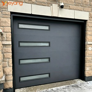 <span class=keywords><strong>Porte</strong></span> de <span class=keywords><strong>garage</strong></span> enroulable en aluminium et verre, insonorisée et étanche, personnalisable, best-seller JY - Product Image 4