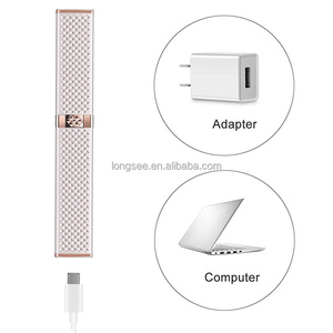 Ersatzköpfe Wiederaufladbarer Elektrischer Gesichtsrasierer 2-in-1-Augenbrauentrimmer Gesichtshaarentferner für Damen für Lippen, Kinn, Arme - Product Image 4