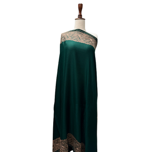Chales Étnicos Bordados a Máquina para Mujer, Mezcla de Algodón, Tela Cómoda, Ropa Modesta para Oración, Uso Festivo - Product Image 5