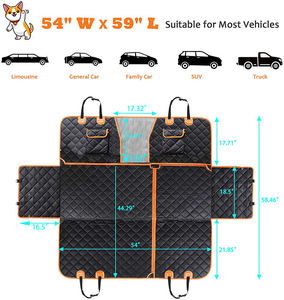Protector de Asiento de Coche para Mascotas Oxford, Hamaca para Mascotas, Funda para Asiento Trasero de Perro, Funda para Asiento de Mascotas - Product Image 3