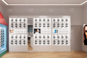 Cửa hàng quang học thiết kế nội thất đăng nhập tủ trưng bày Kính mát hiển thị đứng phụ kiện kính hiển thị giá - Product Image 3