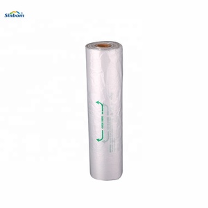พลาสติก LDPE ย่อยสลายได้ เกรดสำหรับอาหาร พิมพ์ลายตามสั่ง โปร่งใส รีไซเคิลได้ บรรจุภัณฑ์ผลไม้สด สำหรับซูเปอร์มาร์เก็ตและงานแสดงสินค้า - Product Image 4