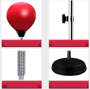 Balón <span class=keywords><strong>de</strong></span> <span class=keywords><strong>Boxeo</strong></span> <span class=keywords><strong>de</strong></span> PVC con Altura Ajustable y Relleno <span class=keywords><strong>de</strong></span> Arena, Entrenador <span class=keywords><strong>de</strong></span> Golpeo Duradero para Gimnasio en Casa - Product Image 5