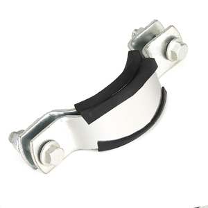 Vente en gros de colliers de serrage en cuivre pour montage mural et au plafond en acier pour installation de tuyaux - Product Image 5