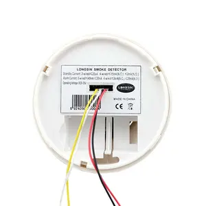 LS-828-7PL Original Wired Detector 2 wire 4 Wire Alarm Sensor Wifi Fire Protection Tuya Smart life Smoke Detectors Alarms