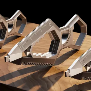 Wholesale Keychain Tools Bottle Opener Cutter <b>Wheel</b> <b>Wrench</b> Stainless Portable Key Ring Tool Ruler for Work Camping Survival - Product Image 4