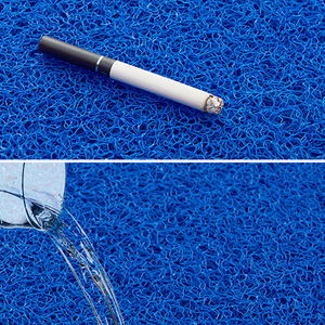 <span class=keywords><strong>Prix</strong></span> d'usine Bienvenue <span class=keywords><strong>Pvc</strong></span> Coil Mat Roll Commercial Noodle Spaghetti Carpet Outdoor Plastic Mat avec Spike Backing - Product Image 5