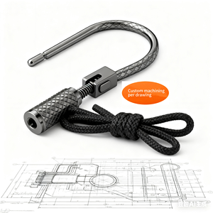 Llavero Metálico Personalizado con Diseño de Espiral Cerrada, Recuerdo de Viaje, Regalo Promocional para Celebraciones - Product Image 1